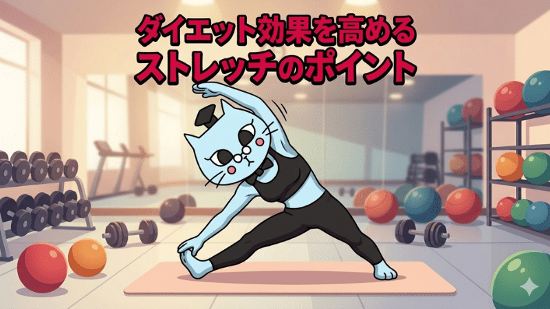 ダイエット効果を高めるストレッチのポイント